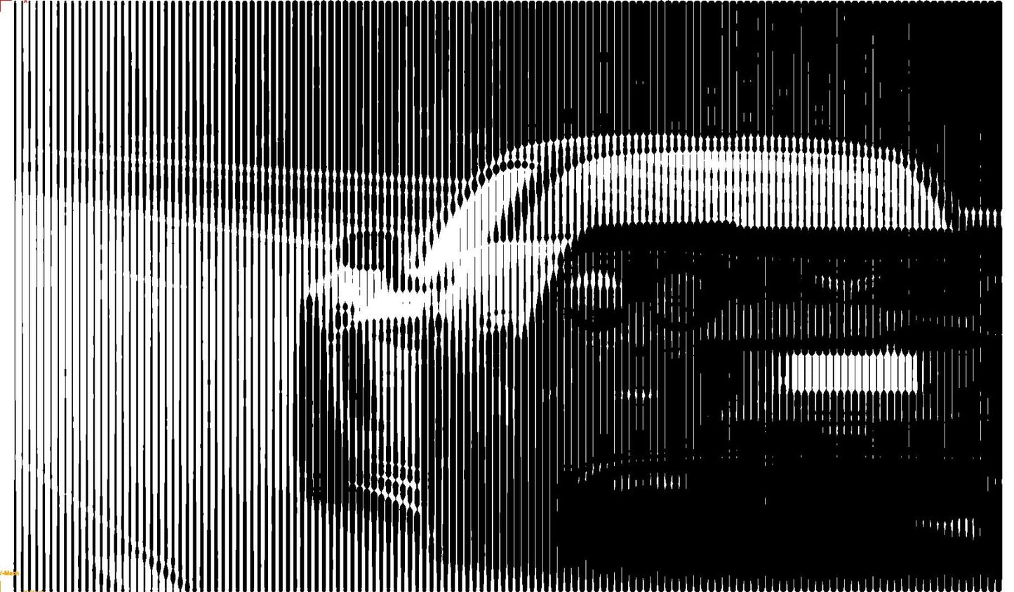Pixelpop Motiv „Rennauto“