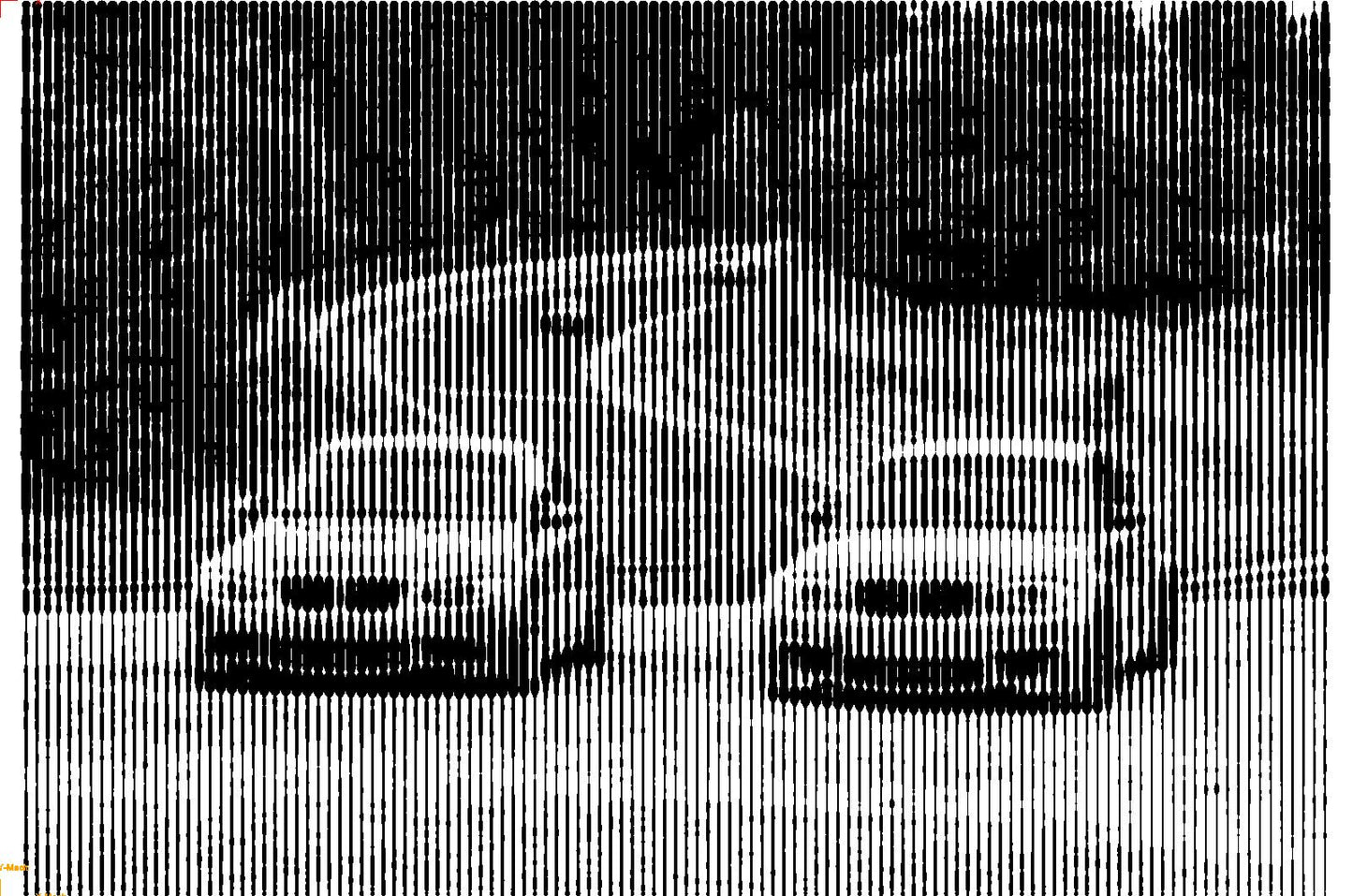 Pixelpop Motiv „Bayrische Autos mit Dynamic und Stil“