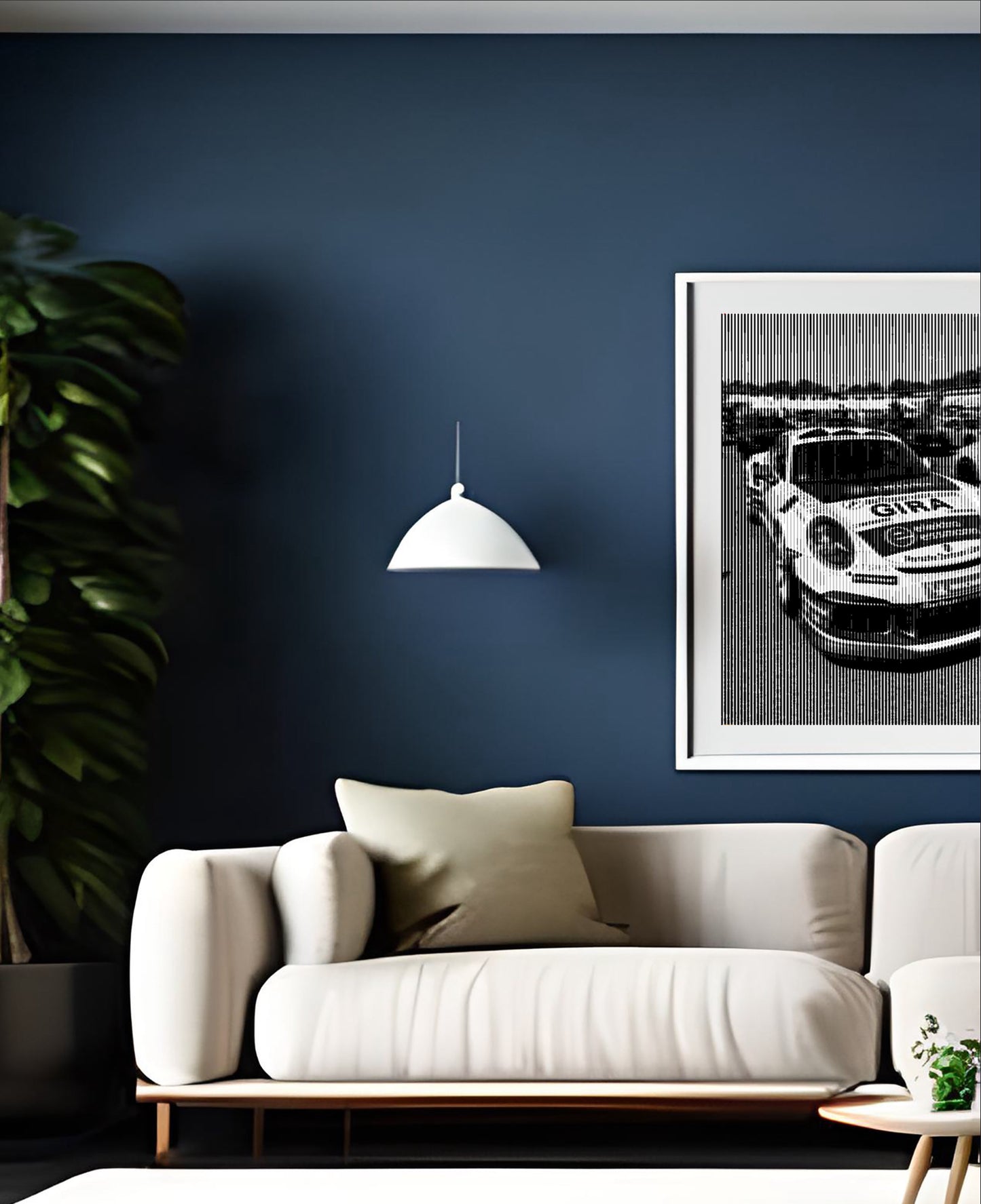 Pixelpop Motiv „Rennwagen“