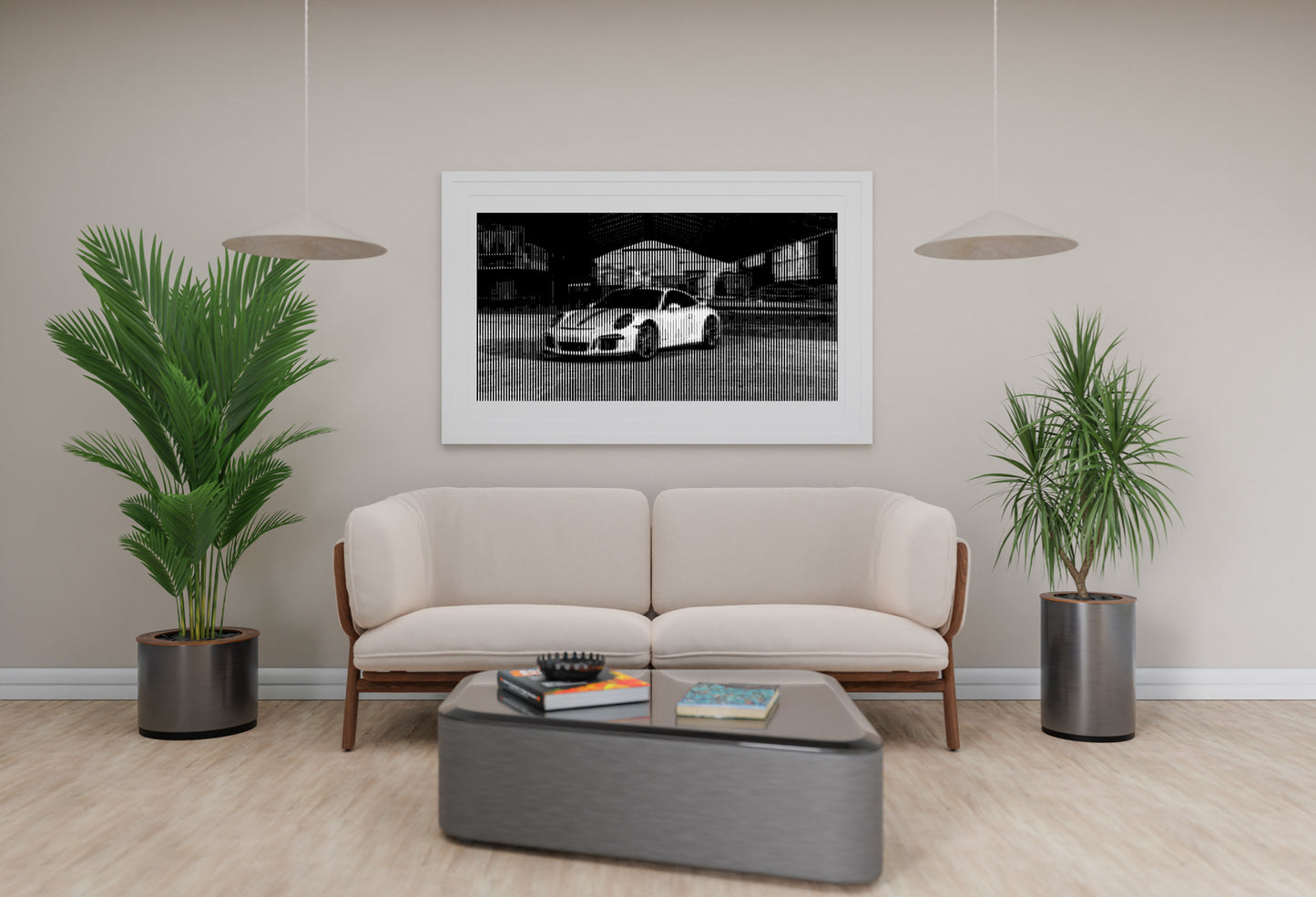 Pixelpop Motiv „Racecar 911“