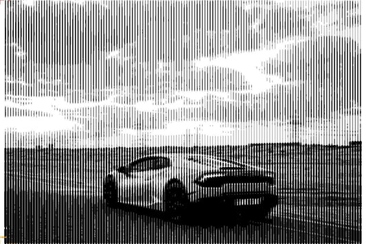Pixelpop Motiv „Racecar“
