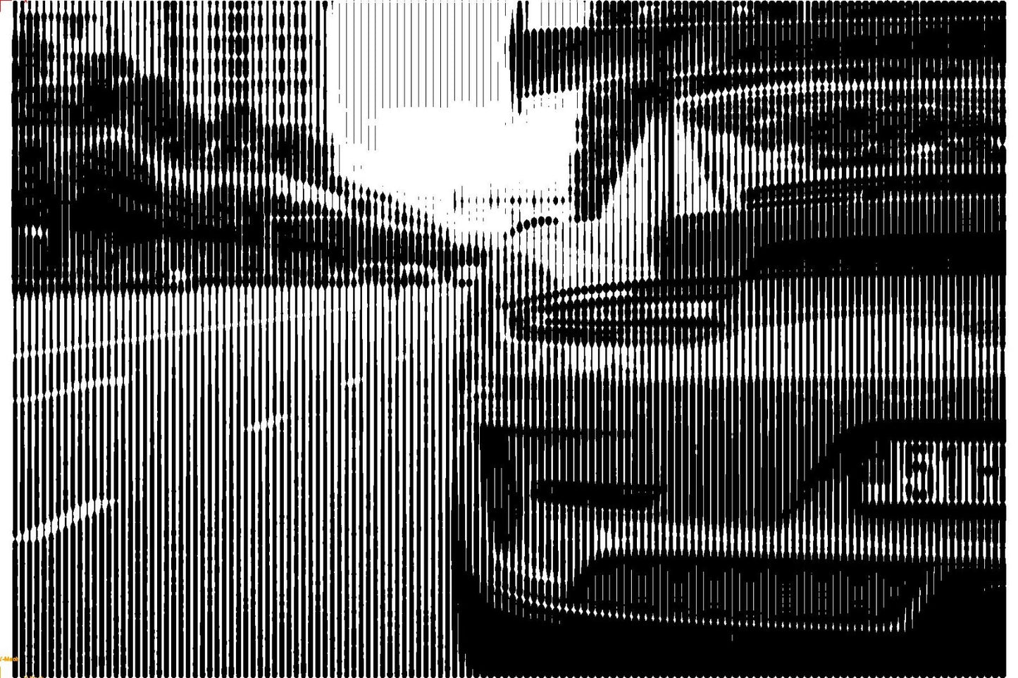 Pixelpop Motiv „Sportcoupé“